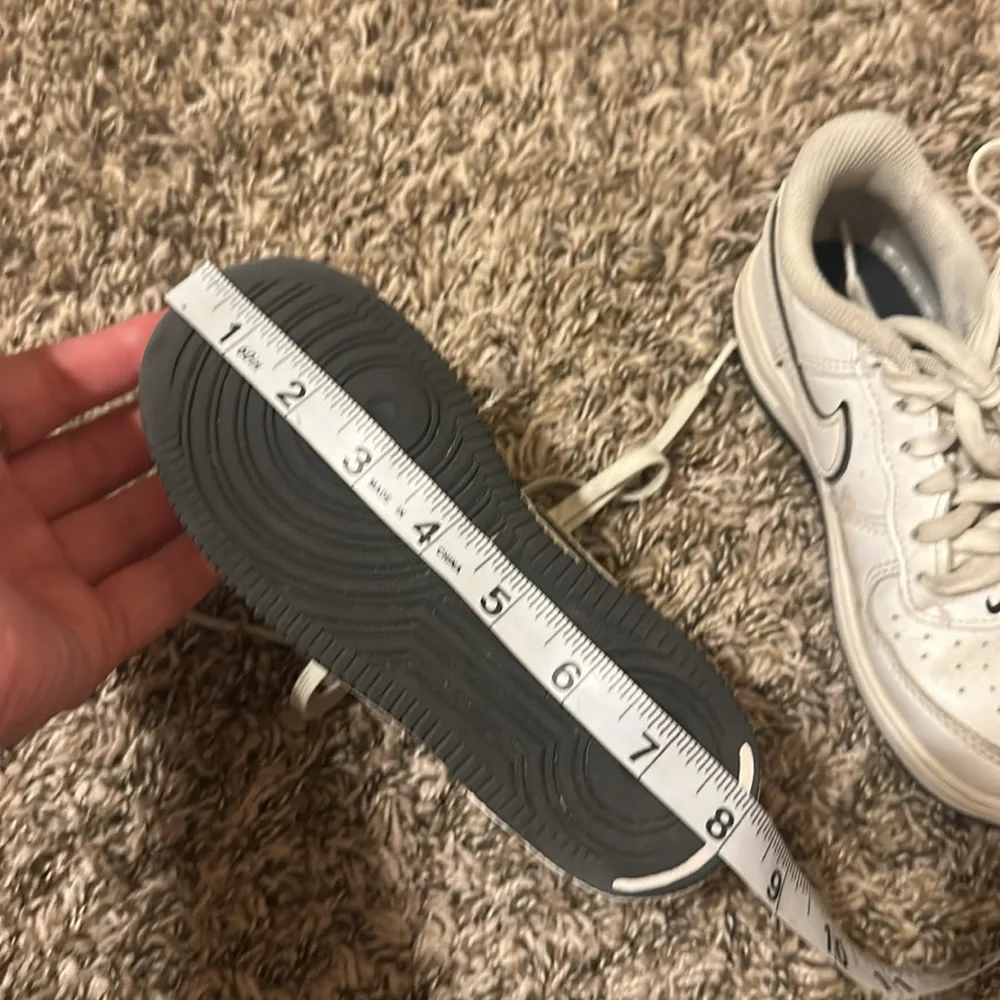 Nike Force 1 White Sneakers Kids 12C